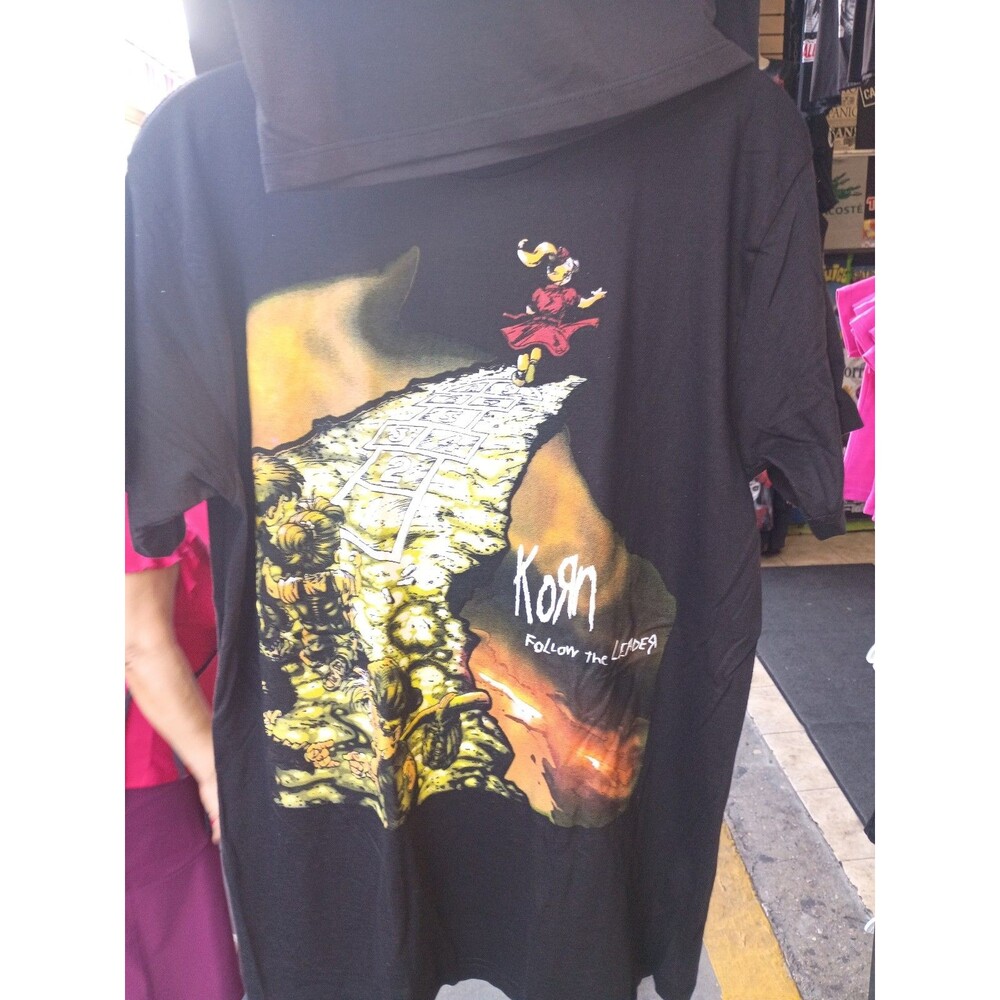 Korn follow the leader rare tee tshirt size L